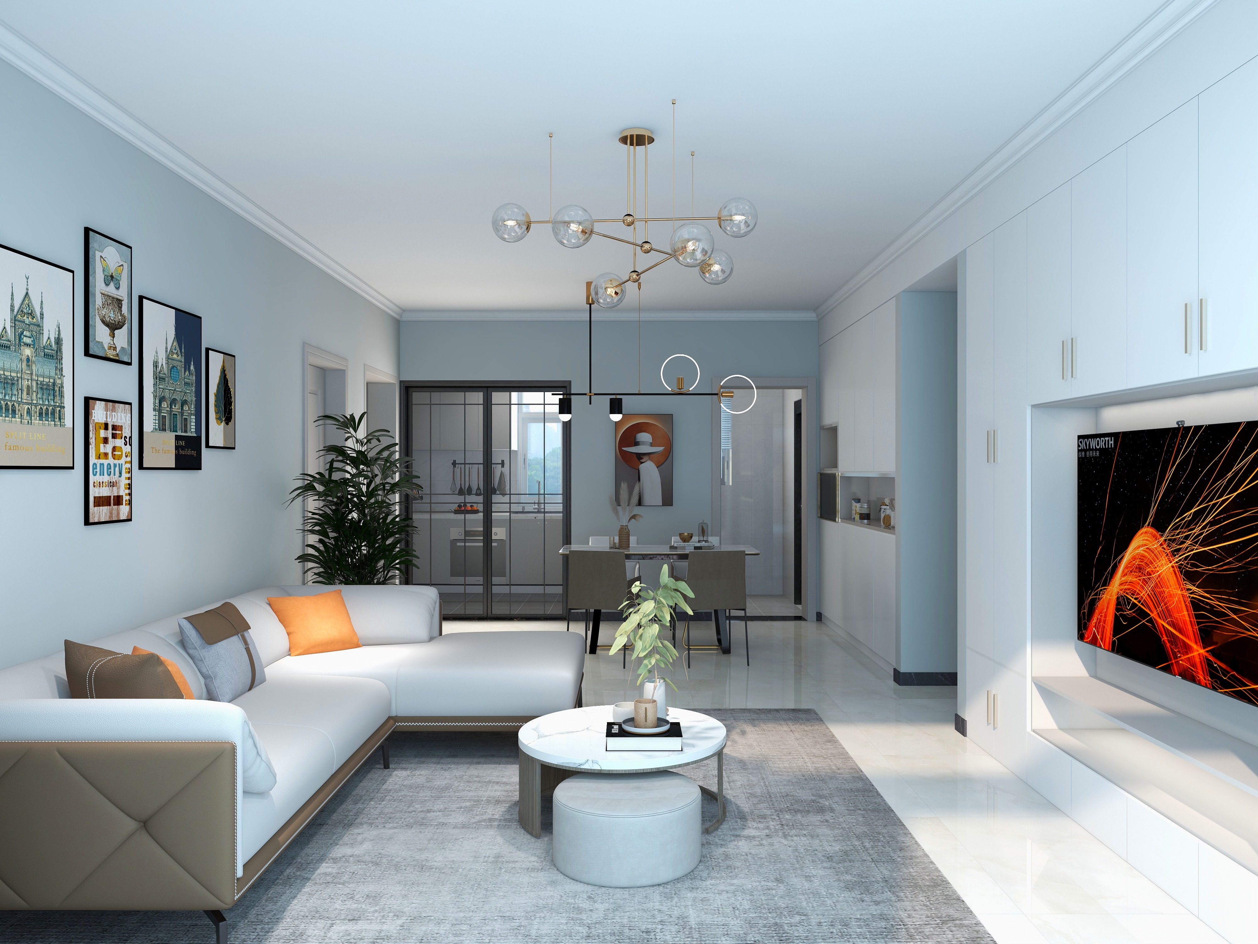 现代之美，融入精髓。